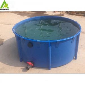 China Hot Sale 1000L Aquacuture Tank Fish Farming Pond Round Tank Baby Fish Breeding or Crab Breeding wholesale