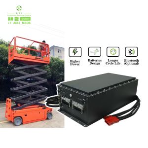 China OEM 24V 48V 72V 96V 100-200Ah LiFePO4 AGV Forklift Battery LFP Battery Pack Plug & Play for Automated Guided Vehicles on sale