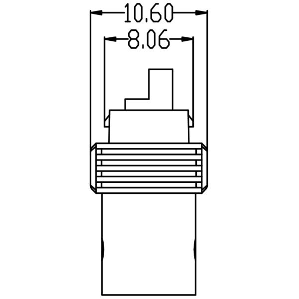 TX60-3 Plug Three Pin Connector Male And Female For Lithium Battery Model Aircraft Connector