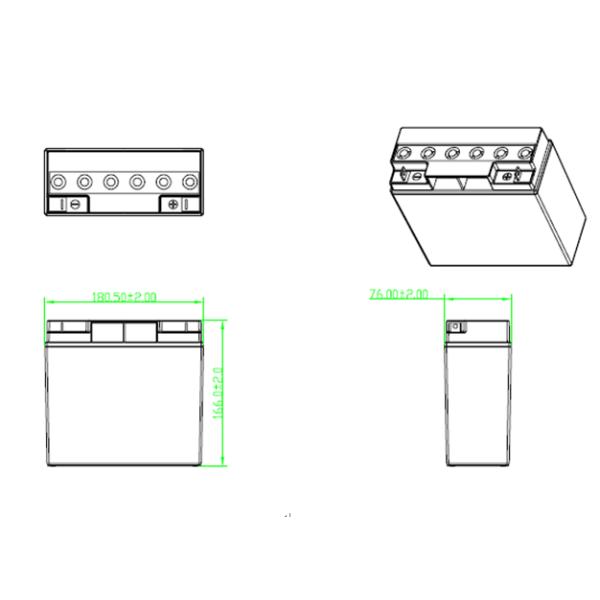 Lithium Iron Phosphate 24v 10ah Deep Cycle Battery with ABS case