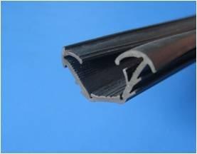 Quality TPV Glassrun Automotive Door Seal , Noise Absorption Extrusion Rubber Seal for sale