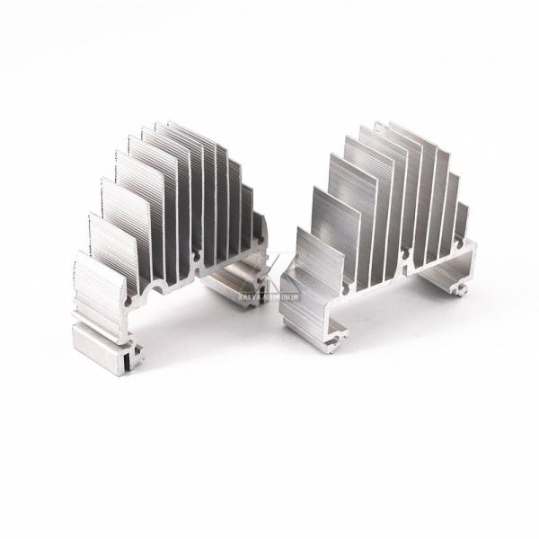 Best Manufacture heat sink aluminum profile silver finish Extrusion aluminum And aluminium radiator