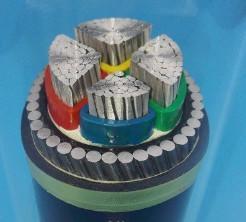 China Halogen Free XLPE Insulated PVC Sheathed Cable 500V 35mm With Aluminium Core wholesale