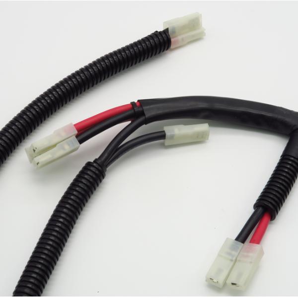 OEM Cable Wire Harness Corrugated Split Loom Tubing For Industrial