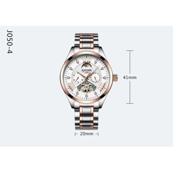 Stainless Steel Minimalist Mechanical Watch Mens Mechanical Watches