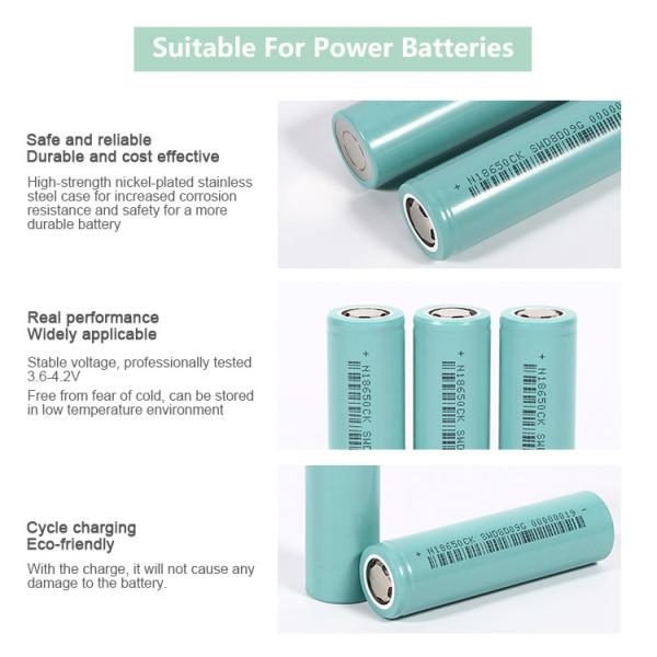Good Price of Good Quality Rechargeable Lithium Batteries Cell 3050mAh 0.2C 3.6V 18650 Li Ion Battery