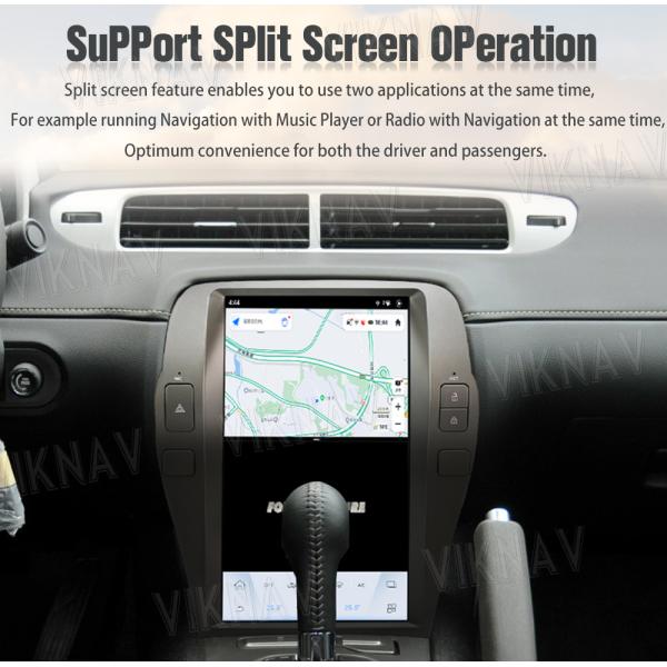 Multimedia 2 DIN Android Car Head Unit For Chevron Camaro 2010 - 2015