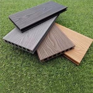 China NYH145*30 WPC Green Outdoor Flooring Wooden Composite Board Planed Surface Finished wholesale