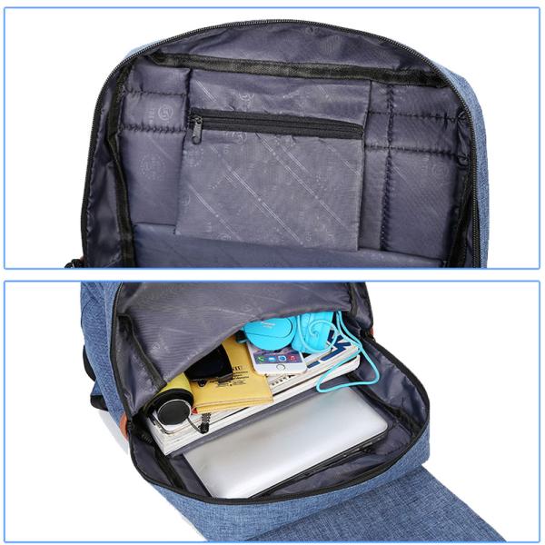 Durable Linen Nylon Travel Hiking Backpack / Outdoor Laptop Backpack