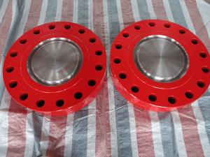China 3 1/8 X 5000 Psi Alloy Steel Blind Flange Christimas Tree Wellhead Connector wholesale