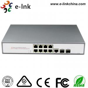 China 10/100Mbps 8 ports PoE with 1 port Uplink Managed Ethernet PoE Switch on sale