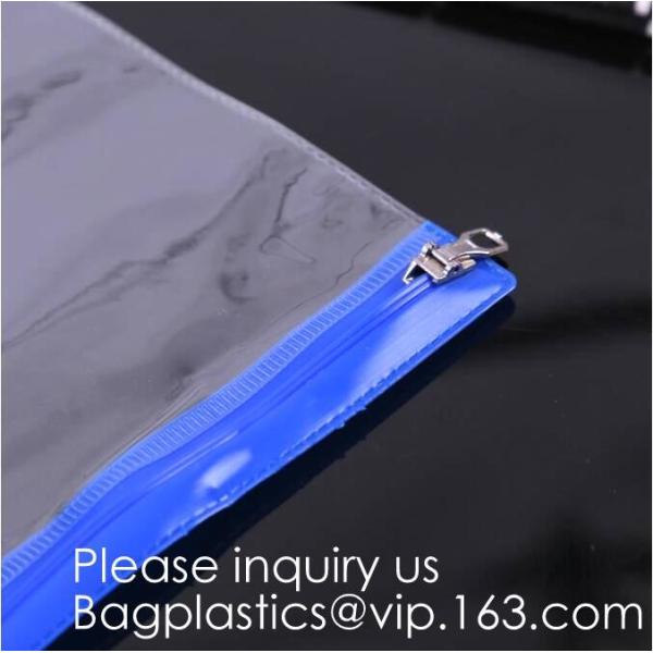 PVC EVA Plastic Pouches for Hanging Products Clear Make Up Brush Cleaner Cosmetic Bags Beauty EVA PVC Cosmetic Pouch For