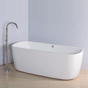 China 5 Years Free Standing Bathtub With Rectangular Shape CUPC Certifications on sale