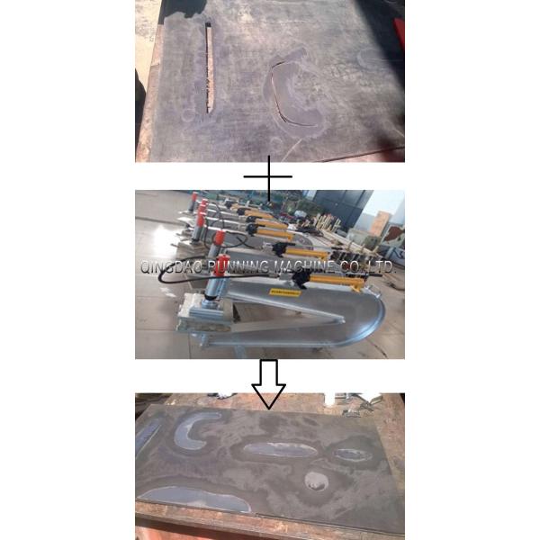 Movable Lightweight Conveyor Belt Cracking Repairing Machine 350 * 350 0