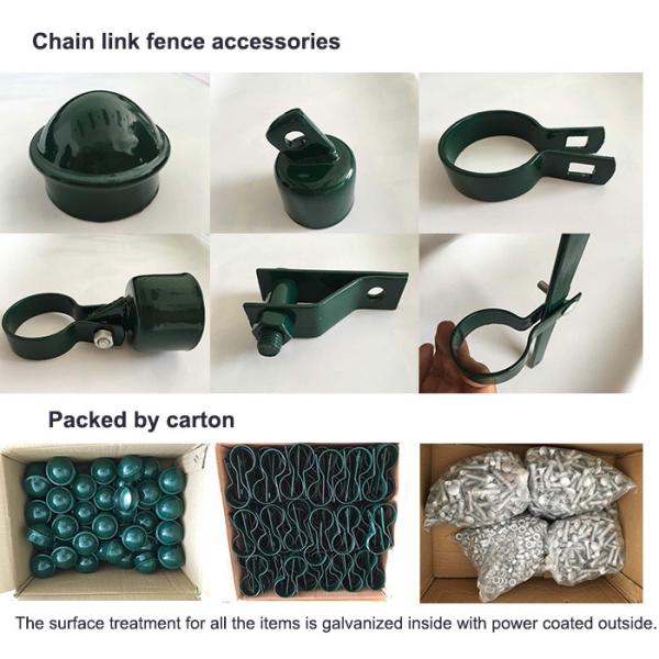 Metal 1.5m High Diamond Mesh Razor Wire Fencing Commercial Grade