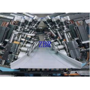 China Roof Tile Corrugated Iron Sheet Making Machine 5.5Kw Servo Motor 14 Forming Steps wholesale