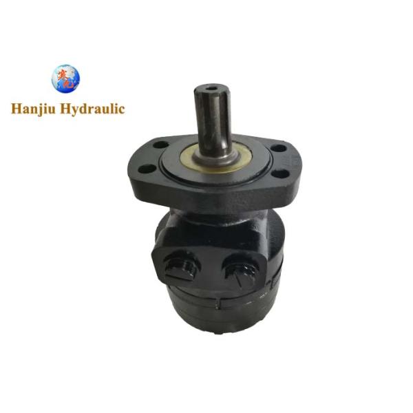 Black Color Hydraulic Gear Motor TG / RE Series 35mm Shaft For Wood Chippers
