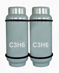 China Custom Liquid Refrigerant Gas Cylinder Propylene R1270 C3h6 on sale