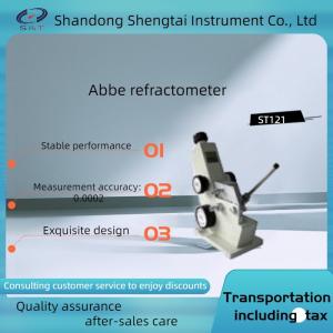 China ST121Abbe refractometer can measure the refractive index of transparent, semi transparent liquids or solids wholesale