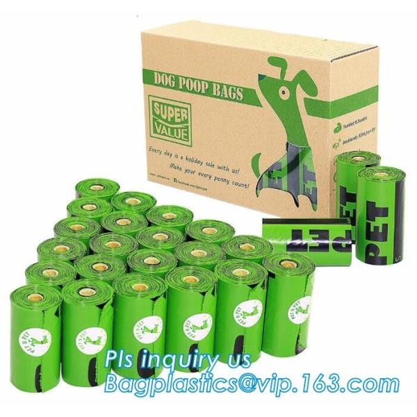 Biodegradable Pet Waste Bag for Dog Poop, Pet Product Biodegradable Dog Waste Bag/ Dog Poop Bag with Dispenser, bagease