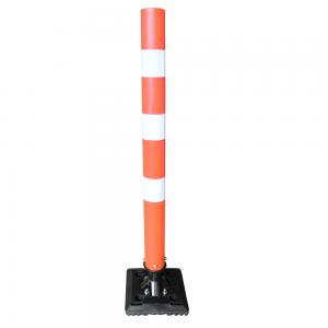 China JACKWIN Flexible Traffic Warning Delineator Post with rubber base 86 cm (height can be customized) on sale