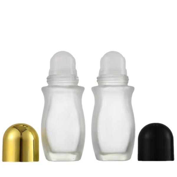 ‌50ml Roller Bottle Empty With 1.4" Large Roller Balls - Professional Essential Oil Dispenser For Travel Subbottling