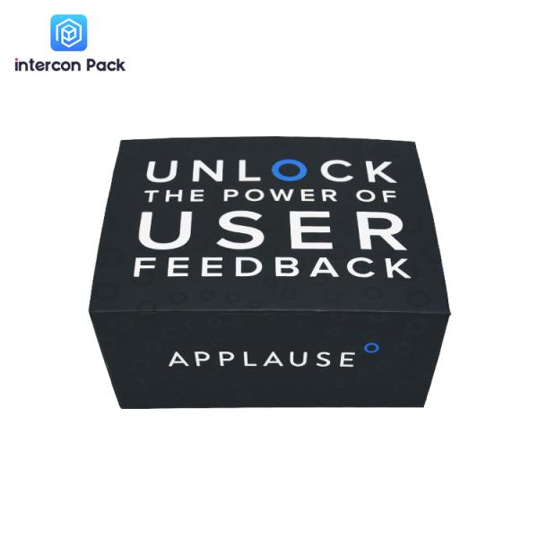 1000g Gray Cardboard Luxury Gift Packaging Boxes Personalized Jewelry Gift Box