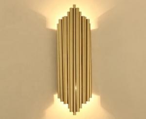 China Creative Personality Art Metal Wall Lamp Living Room Corridor Hotel Wall Lighting wholesale