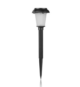 Quality Frosted Hexagon 35cm 2V Solar Garden Pole Lights for sale