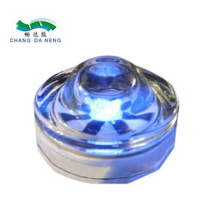 China Tempered cat eye reflective led solar glass road stud popular in Thailand on sale