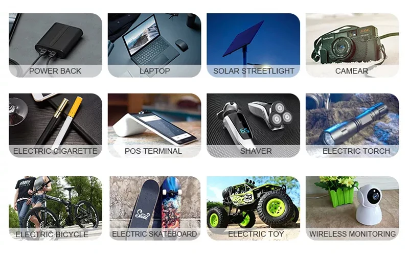 3.2V 1000mAh 800mAh Cylinder Lithium Battery Lifepo4 IFR 14650 For Solar Light