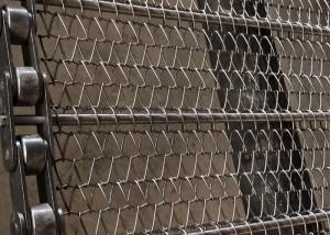 China Oven Use 304 Stainless Steel Chain Mesh Belt High Temperature Resistant wholesale