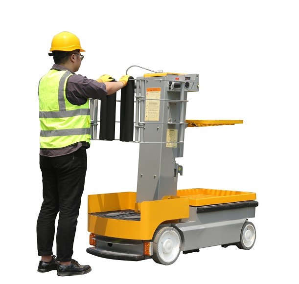 Quality 300 Lbs Load Capacity Aerial Order Picker with Front Wheel Drive System for sale