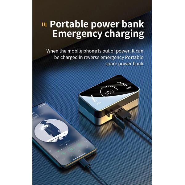 Sports TWS Wireless Bluetooth Earphones In Ear With Power Bank