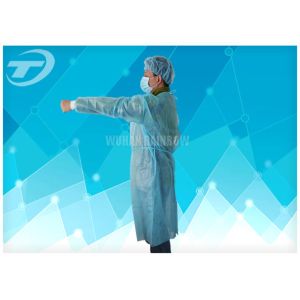 China Pharmaceutical Cleanroom disposable medical garments White Dust Proof Breathable wholesale