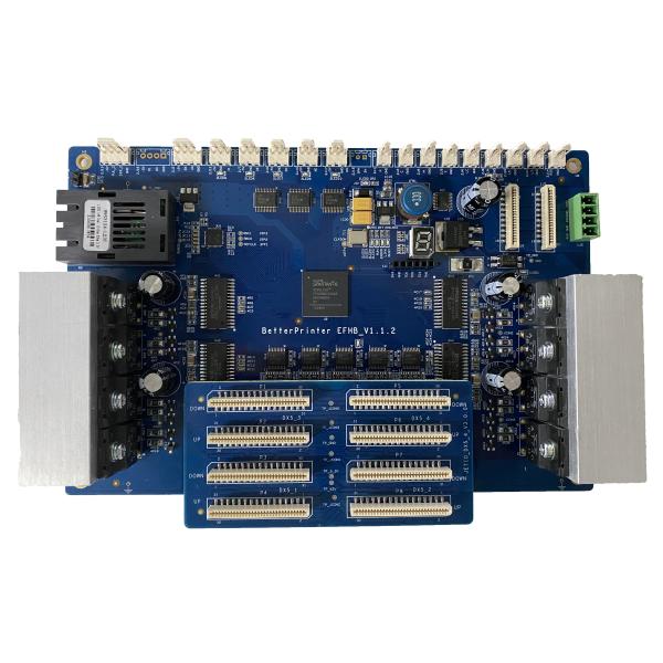 DX5 Four Head Inkjet Board Kit For White Ink Duplex Direct Injection Printer