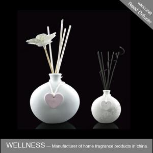 China White Ceramic Scent Diffuser Personalised Shape For Wedding / Party / Gift wholesale