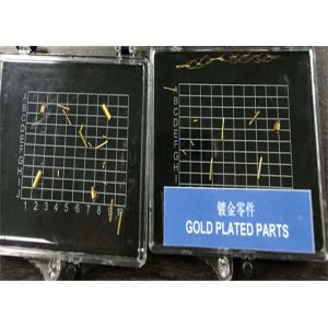 China Disposable Medical Manufacturing , Gold Plated Parts For Medical Devices wholesale
