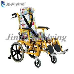 China Stable Medical Rehabilitation Equipment Children Manual Cerebral Palsy Wheelchair wholesale