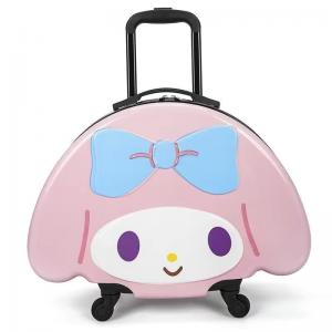 China Zippered Kids Travel Luggage On Wheels Durable Waterproof Personalized on sale