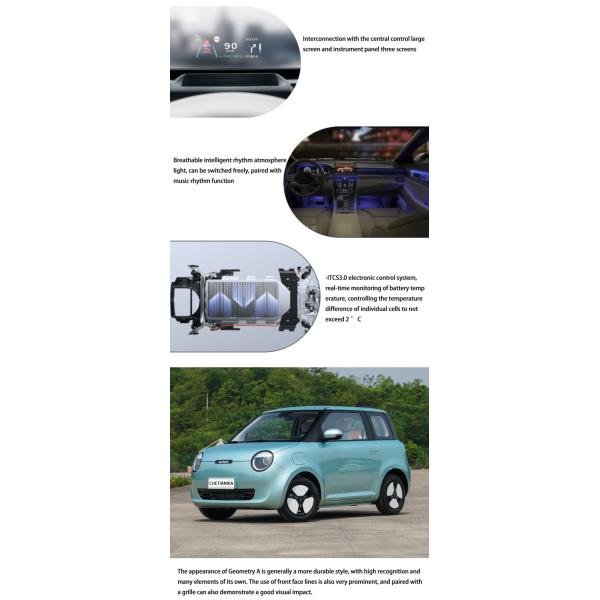 China Mini EV Cars New Energy Vehicles 4 Wheel Electric Changan