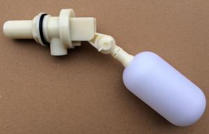China DN8WK-T Plastic Water Tank Float Valve , 1/4'' Cold Water Cistern Ball Valve on sale