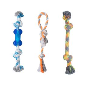 China 40cm Chew Proof Cotton Dog Rope Toy on sale