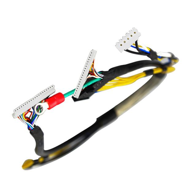 Industrial Wire Harness Cable Assembly ODM For Lcd Led Panel Tv Video