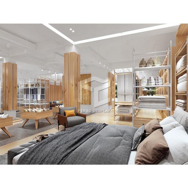 Home Textile Shop Display Furniture Retail Clothes Homeware Store Interior Design