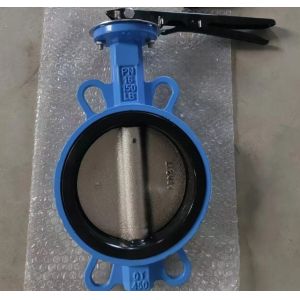 JIS 5K 10K lever operation ductile iron butterfly valve