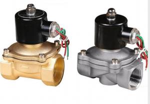 China Water Gas Oil 1/4 Water Solenoid Valve Direc Acting Diaphragm Type 2W-025-08 on sale