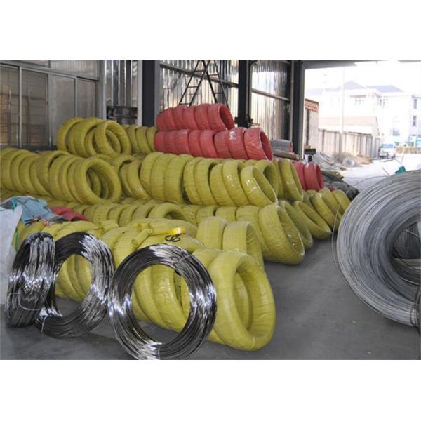 SUS 201 Stainless Steel Spring Wire Electrolysis Bright Downy Fnished Anti - Fatigue
