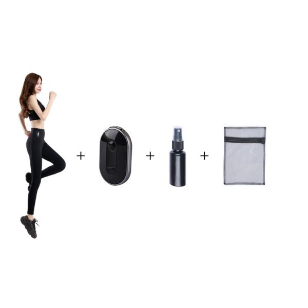 BODYTIME Womens Fitness Pants Black Nylon Hip-Lifting Training Fitness Pants, Running, Abdomen, Leisure Yoga