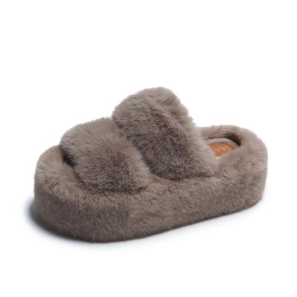 Y-Z New Soft Fashion Home Decor Non-Slip Supper Soft Fluffy Womens Indoor House slippers